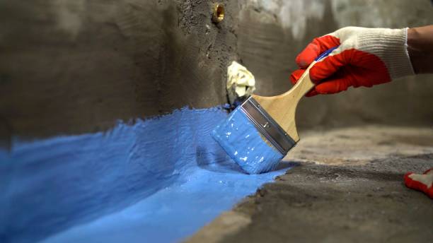 SJ Waterproofing Pros commercial waterproofing team near Newtown, IN